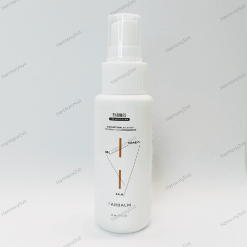 Medicalima FARBALM (Антибактеріальний спрей Farbalm з фарнезолом при гіпергідрозі (підвишеній пітливості рук і ніг)